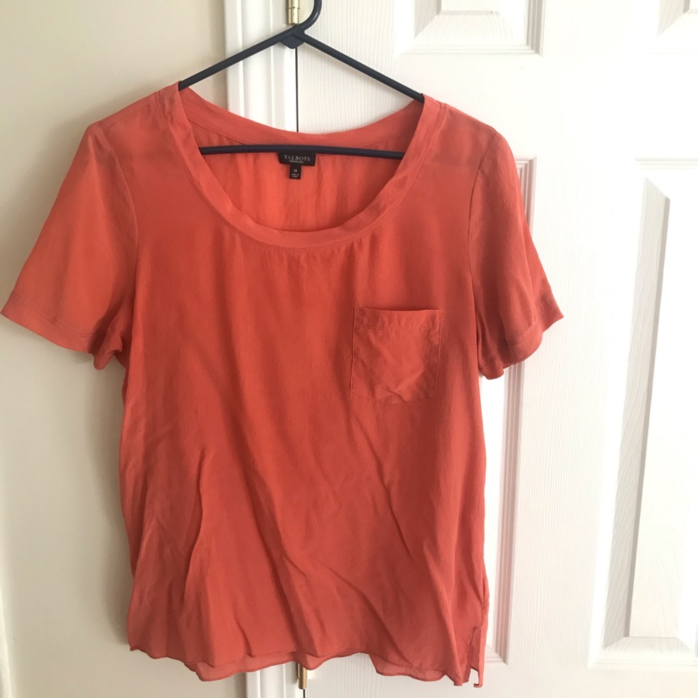 Talbots 💯% Silk Top - Picture 3 of 10